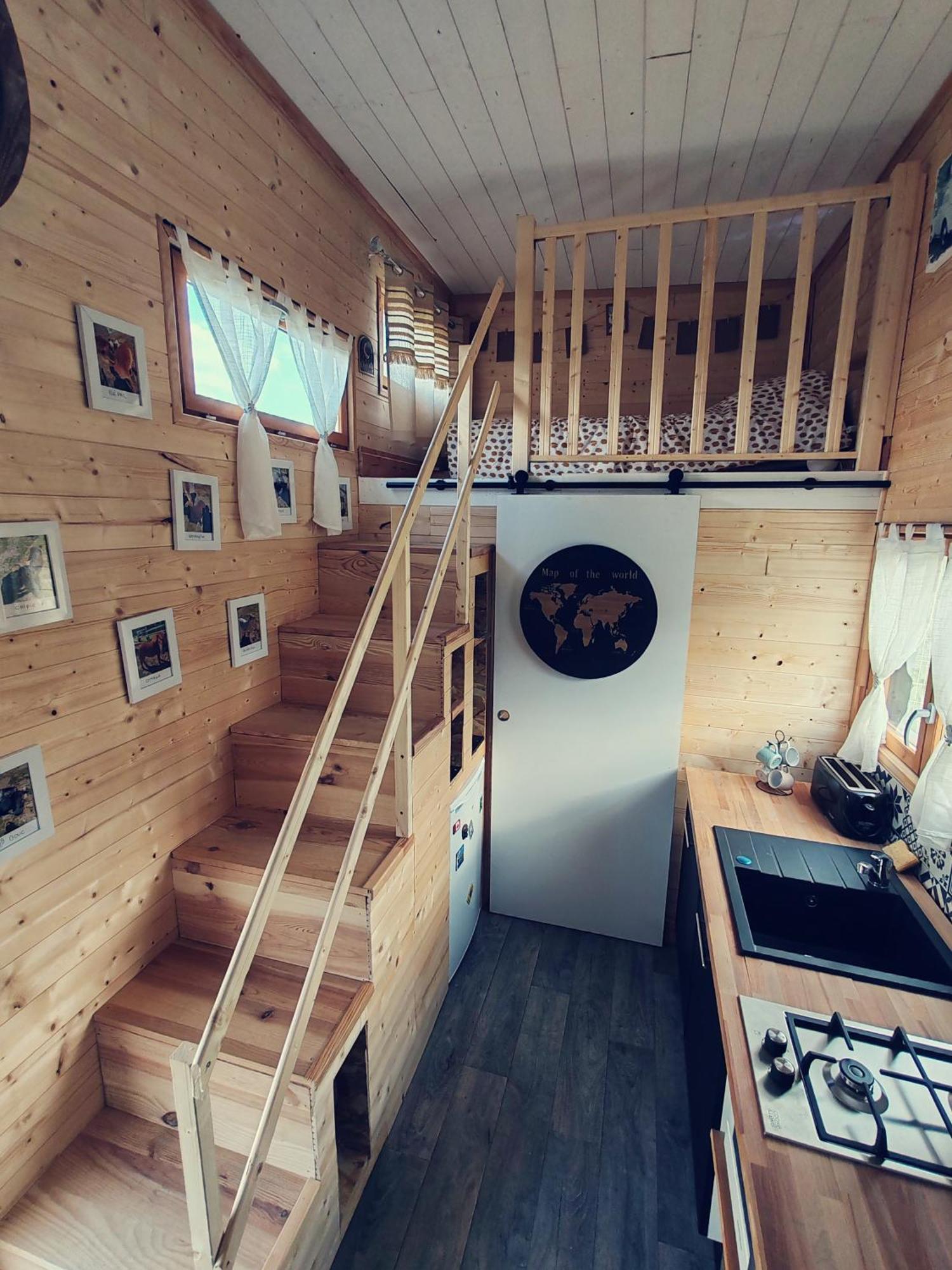 Villa Tiny House Des Bougnats Teilhede Exterior foto