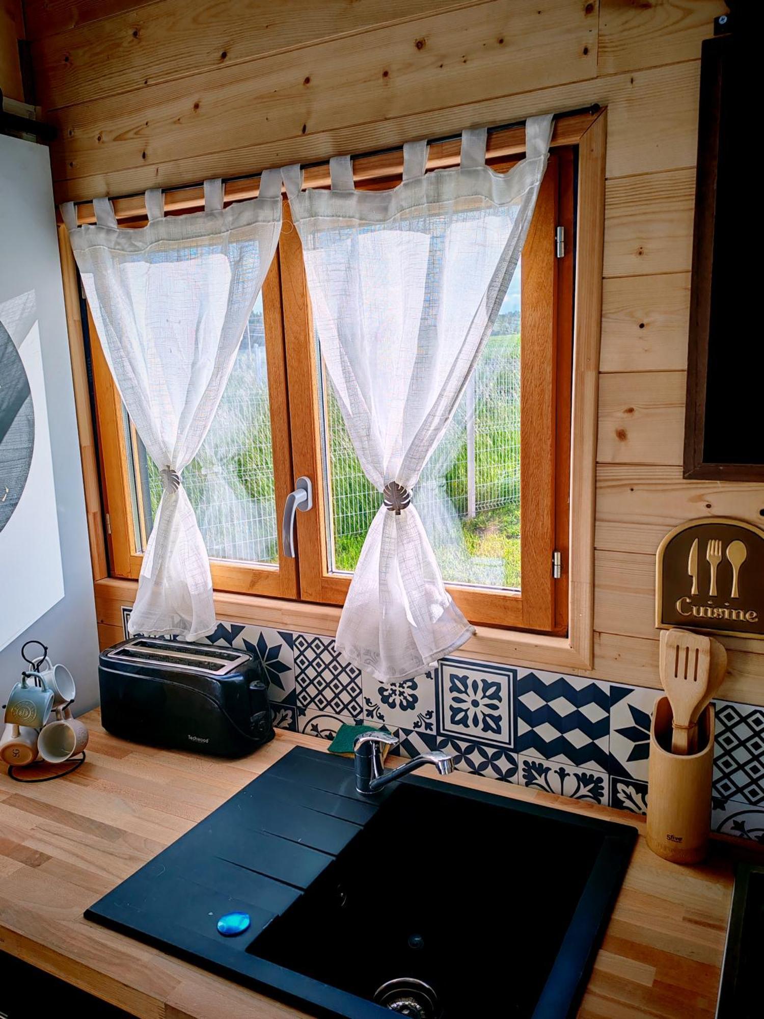 Villa Tiny House Des Bougnats Teilhede Exterior foto