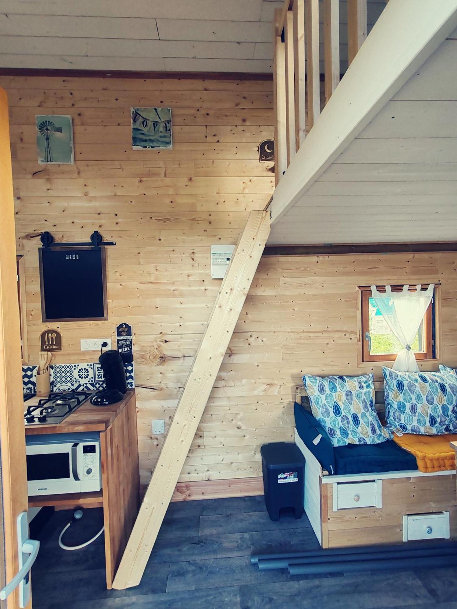Villa Tiny House Des Bougnats Teilhede Exterior foto